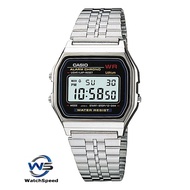Casio A159W-N1 Standard Digital Silver Stainless Steel Men's Watch
