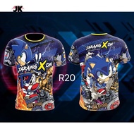 JERSEY 2025 Baju Lelaki Jersey Sonic Clothing Short Sleeved T-shirt For Boys Sonic Sonic Sonic Sonic
