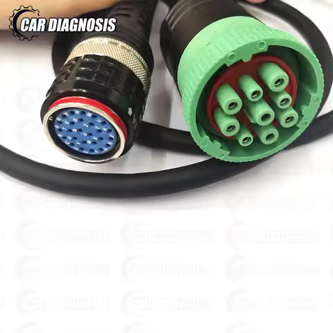 for VOCOM I 88890300 VOCOM 2 88890400 interface For MACK 9 Pin Truck Diagnostic Cable 88890315