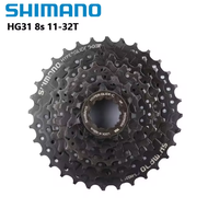 Shimano CS HG41 HG31 HG51 HG200ตลับ8 Speed 11-32T 11-34T 12-32T เฟืองจักรยานเสือภูเขา MTB อุปกรณ์รถจ