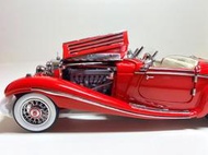 賓士500K MercedesBenz 1934-1936 Roadster 敞篷 CMC製作 1/24