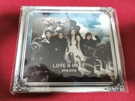 Ping Pung  樂隊 -Love & Hate 專輯cd (吳雨霏Kary  On-line樂隊） 主打歌  愛是最大權利 殺他死 20世紀少年