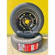 Rubber With Pan 4 Holes 100 145/70-12 High Pressure Resistant With 4 100 Rim Size 12 145/70-12 Pass 