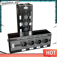 Network Extender XLR toEthernet Adapter Network Cable Extender DMX512 Network Signal Extender XLR Au