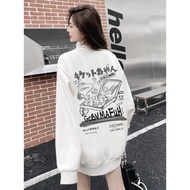 Auzy Sweater Kucing Anggora Kecil Lengan Panjang Korean Style/Baju
