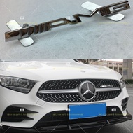 Car Emblem Front Grille Badge Grill Sticker Labeling Mercedes-Benz AMG A B R G Class GLK GLA C200 E2