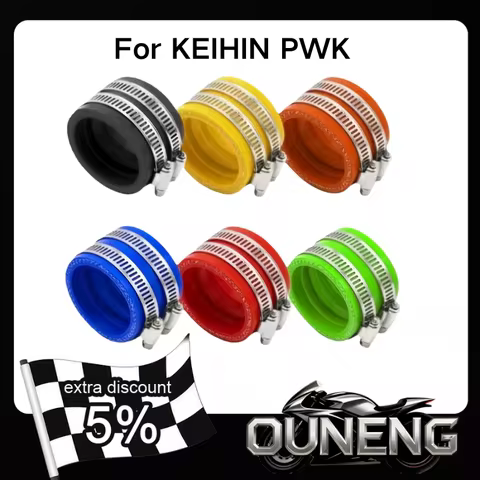 35/40/42/45mm Motorcycle Carburetor Rubber Adapter Inlet Intake Pipe For TM TMX KTM KR PE NSR PWM PW