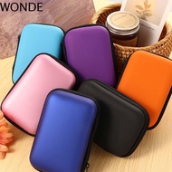 WONDE HDD Bag HDD Carry Case Portable Multifunction Earphone Box Hard Disk Case