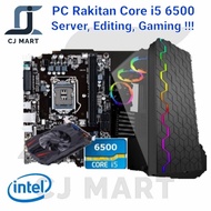 PC Rakitan Core i5 6500 / Ram 8GB / SSD / GAMING / SERVER / SIAP PAKAI