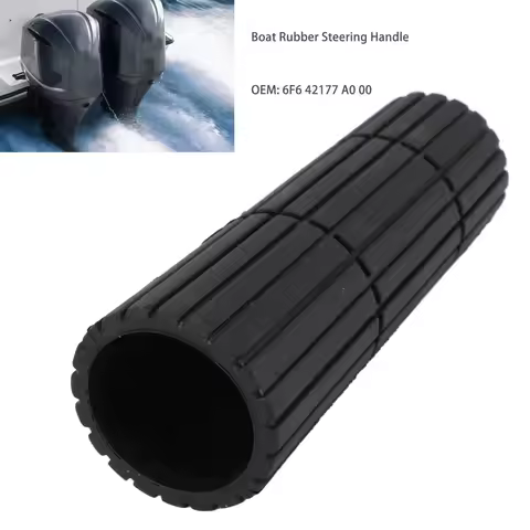 6F6 42177 A0 00 Slip Resistant Boat Outboard Motor Steering Handle Fit for Yamaha Outboard 25-75 HP 