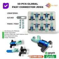 1 PACK ISI 10 PCS FAST CONNECTOR JOSS GLOBAL SC UPC