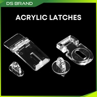 Aksesori Akrilik / Acrylic Latches DIY / Square Latches / Round Latches - D2