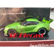 Ignition Model 1/64 PANDEM Supra (A90), Green Metallic