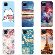 TPU Silicone Back Cover For Realme C11 2021 Painted Soft Phone Cover For Realme C11 2021 Case
