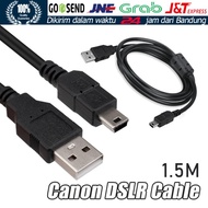 Kabel Data USB Kamera Canon 1.5 Meter Kabel Data USB Camera Canon Dslr