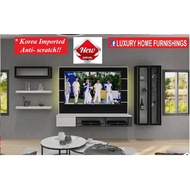 8.9ft Wall Mounted TV Cabinet Full SET, IMPORTED, Anti Scratch  RM 7,789 SAVE 40%  FREE SHIPPING &amp; INSTALLATION