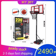 6.7/7.7ft Basketball Ring 2.36m Portable Adjustable Suit For Adults And Kids Mini Basketball Hoop