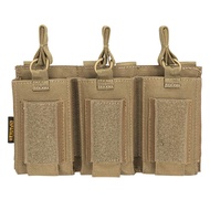 EXCELLENT ELITE SPANKER Open-Top Single/Double/Triple Molle Mag Pouch for M4 M14 M16 AK AR Elastic R