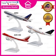 [GMRACK] MODEL KAPAL TERBANG/AIRCRAFT MODEL AIRPLANE MODEL - AMERICAN AIRLINES / UNITED / AVIANCA