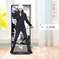 Jujutsu Kaisen Hollow Metal Bookmark Choso Gojo Satoru Book Clip Pagination Mark JJK Anime Goods Cut