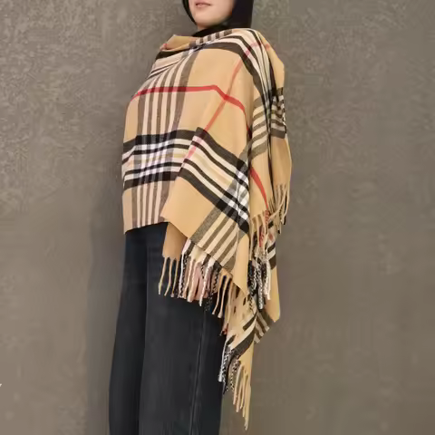 FKYBDSM Scarf Pashmina Shawls Wraps Of Evening Dresses Travel Office Winter Wedding Cashmere Feel La