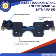 Breket dudukan Stang Rzr Pnp Satria fu dan Stang Rzr Sonic plus Raiser setang Rzr Satria Fu