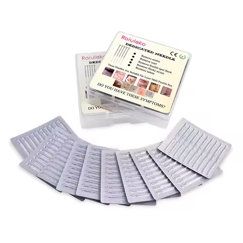 100/200pcs Sterile Needles Plasma Pen Needle Beauty Machine Freckle Spot Tattoo Removal Pen Replacem