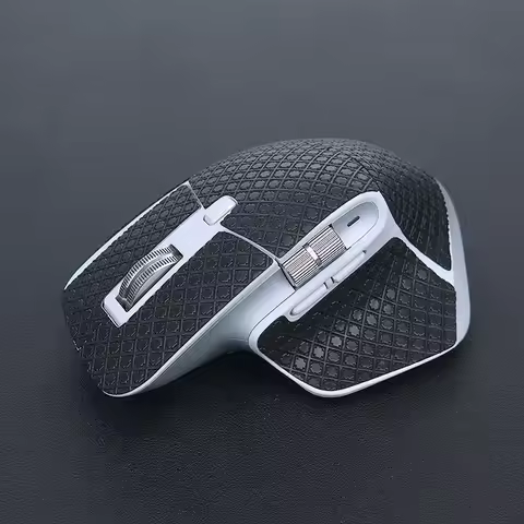 Mouse Grip Tape (Lizard Skin Suck Sweat Non-Slip Pre-Cut Easy Install) for Logitech Mx Master3 3s Wi