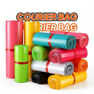 100pcs Courier Plastic Bag Flyer Beg Pos Plastik Kurier Flyers Murah Plastik Postage Parcel Delivery