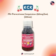 KCK Mili Paracetamol Suspension 250mg/5mL [100mL]