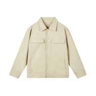 gxg.jeans | แจ็คเก็ตคอปกทรงสลิม ดีไซน์แยกส่วน