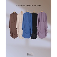 Vivienne French Khimar by Daywithmarina Khimar Khimar Labuh Khimar Tudung Khimar Umrah