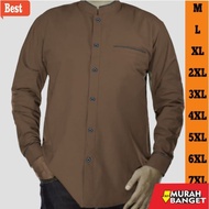 KEMEJA Long-sleeved muslim shirt - Shirt jumbokoko 4XL 5XL 6XL 7XL Shirt Men's long-sleevedkoko ML X