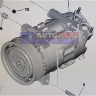 Aircon Compressor For Peugeot 308 408 3008 5008 Denso 648740