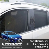 Car Window Sunshade Curtain Visor For Mitsubishi Lancer-EX Lancer EX 2007-2017 Car Curtain Window Su