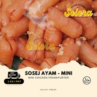 【SELERA】VALLEY FRESH - SOSEJ AYAM MINI COCKTAIL | 1kg | HALAL | WESTERN | GORENG SNACK | GORENG | UT