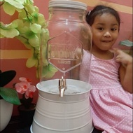 💋New Arrival💋Beverages Dispenser 5.5L/Balang Air SSF,balang air,balang kaca cantik,jual murah