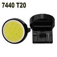 1Pcs Super Bright T20 W21W 7440 7443 12chips COB LED Super Bright White Car Auto Fog Light light Dri