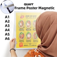 Magnetic Poster Frame Poster Holder/Wall Mounted Brochure/Brochure Display/Sign Holder A1 A2 A3 A4 A