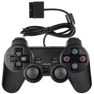 Tay Cầm Chơi Game Màu Trong Suốt Có Dây Cho PS2/PS1 Console Bộ Điều Khiển Cần Điều Khiển Rung Tương