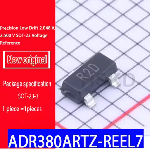 New and original spot ADR380ARTZ-REEL7 SOT23-3 ADI R2D voltage benchmark chip Precision Low Drift 2.