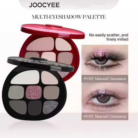 JOOCYEE EYESHADOW Multi-eyeshadow Palette High-pigmented Diamond shimmering Waterproof Long Lasting 