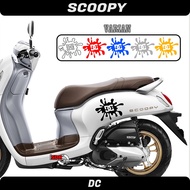CUTTING STICKER MOTORCYCLE STICKER DC VARIANT DC STICKER FOR MOTORCYCLE