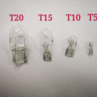 2 PCS T-20 T15 T10 T5 12V21/5W 1016 BULB (1891)