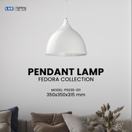 L&E โคมไฟแขวนเพดานสีขาว รุ่น Fedora Collection สไตล์โมเดิร์นมินิมอล PSS35-011