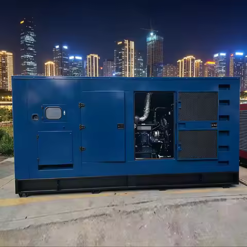 Natural Gas Generator Set Solar Generator Set Gas Solar Hybrid Power Supply System