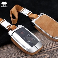 Zinc Alloy Leather Car Key Case Cover Shell For Land Rover A9 Range Rover Sport Evoque Freelander 2 