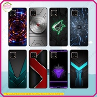 Sharp Aquos Sense 4 / Sense 5G / Sense 6 m / Zero 6 black flexible case printed with technology and 