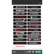 CAR WINDSCREEN STICKER