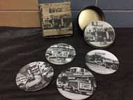 聖誕禮物 抽獎禮物 生日禮物❗️絕版 珍藏 可樂迷必儲 Coca-cola 可口可樂 懷舊杯墊 topic: 1952 Hennessy Road